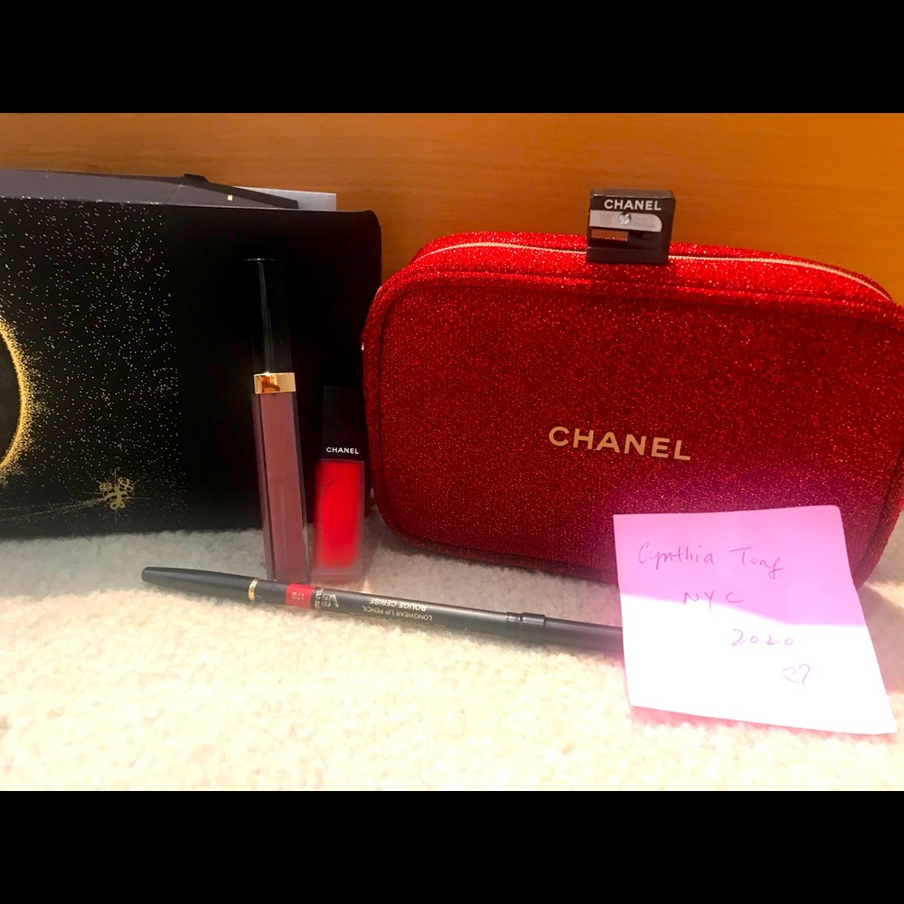Chanel lip gift set